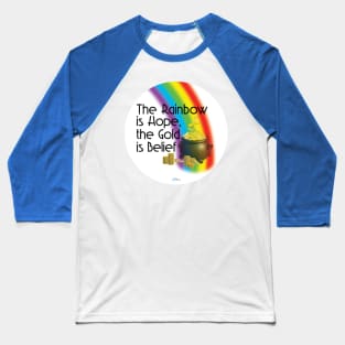 Rainbow & Pot of Gold Baseball T-Shirt